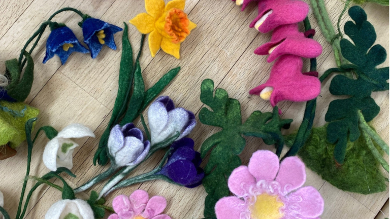 Blumen / Leuchtkugel