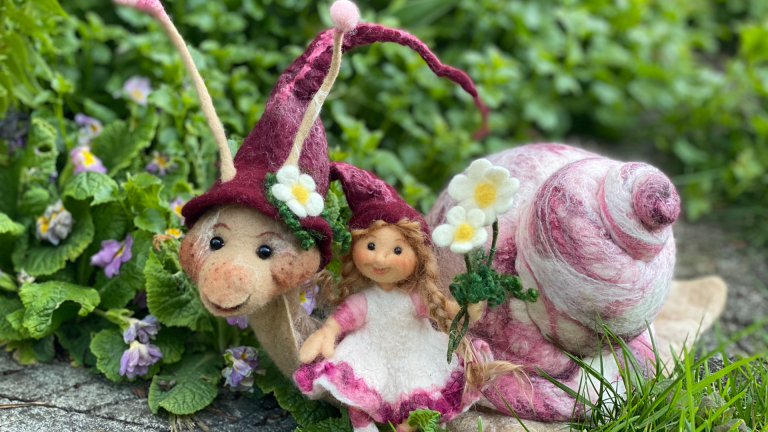Grosse Schnecke und Zwergli