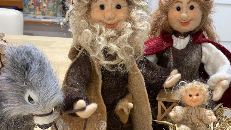 Heilige Familie, Hirten, Könige