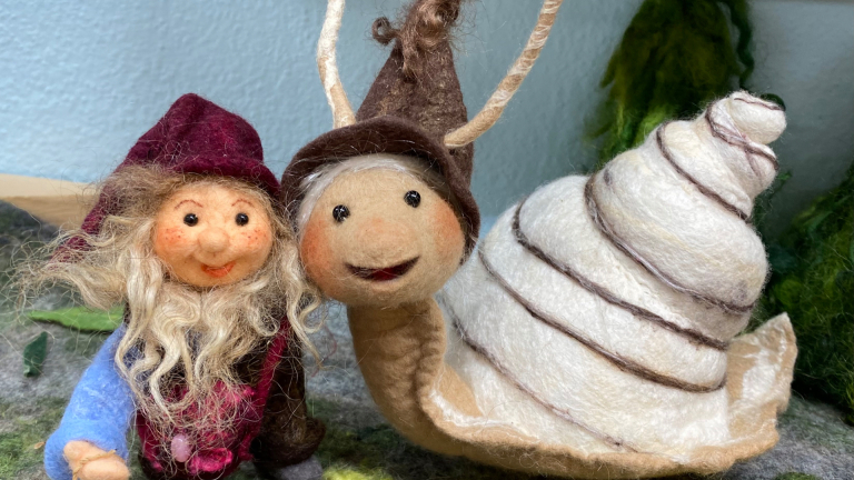 Grosse Schnecke und Zwergli
